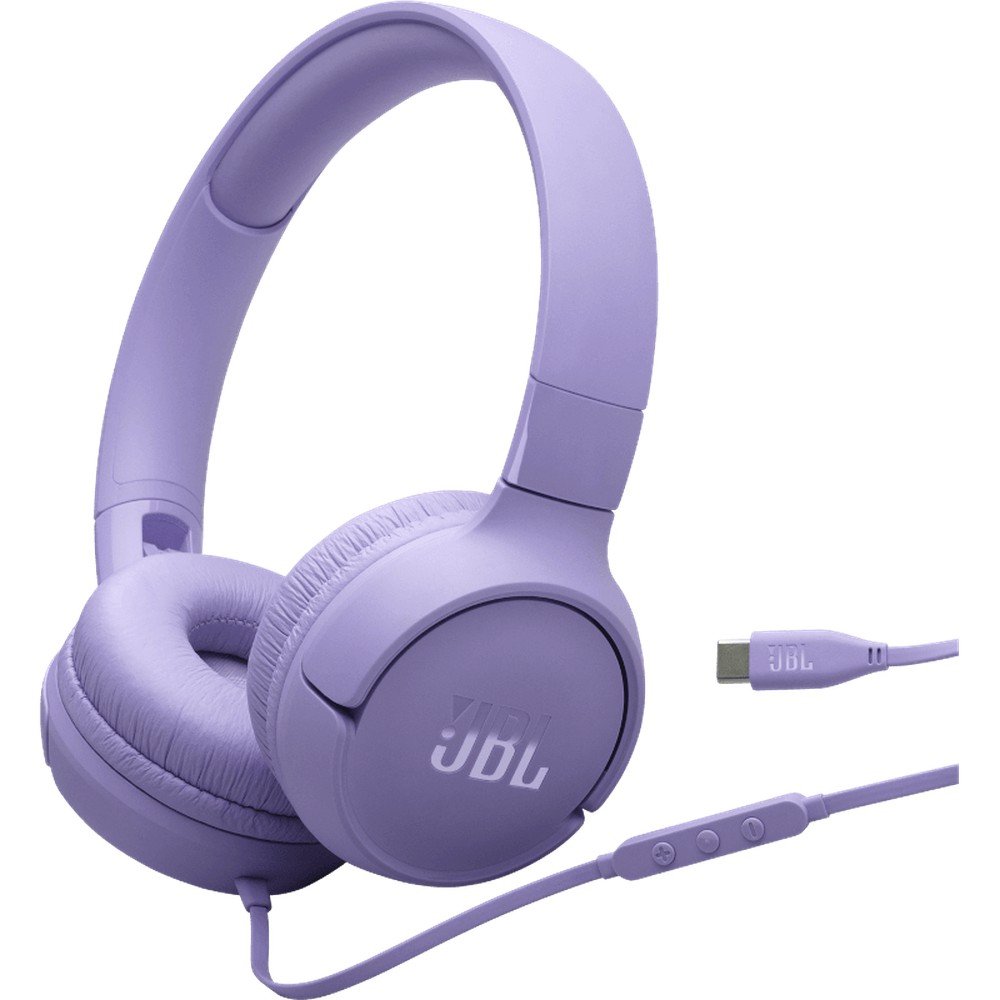Auriculares JBL Tune 520C USB-C - Lila