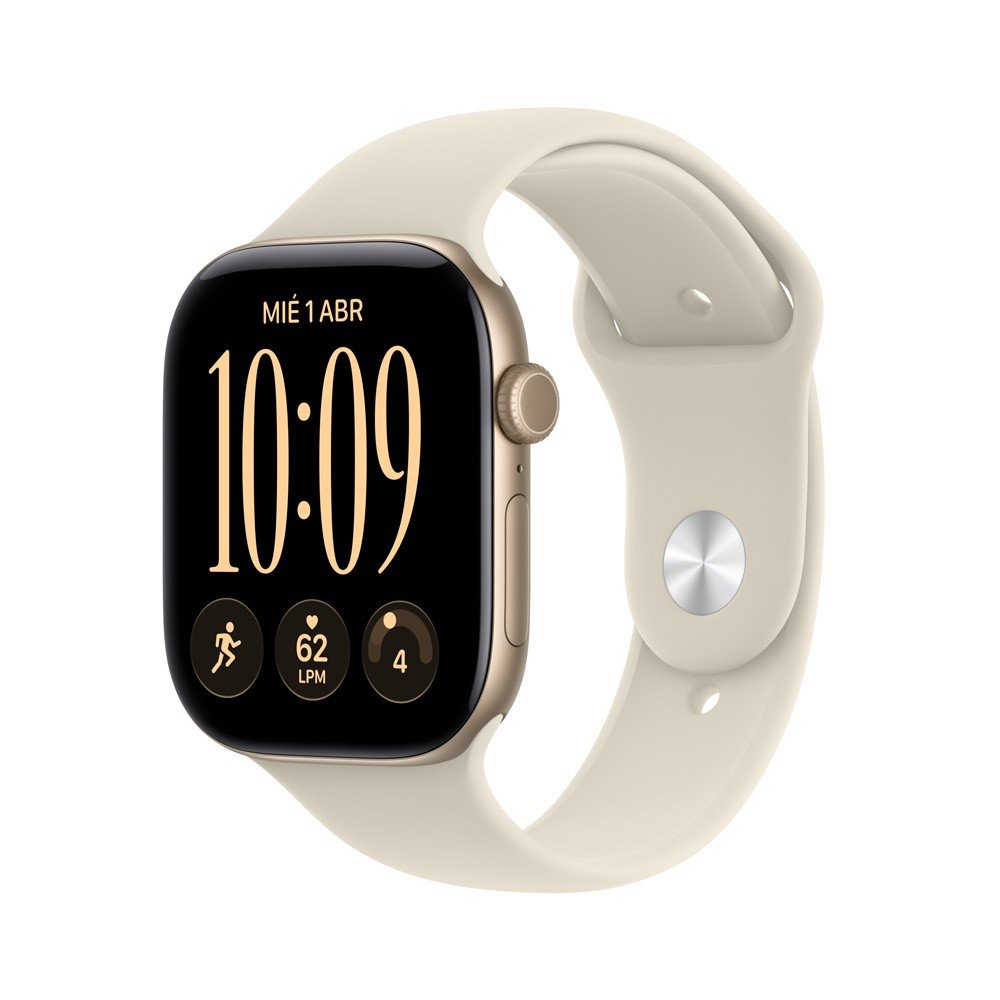 Apple Watch Series 12 GPS 46mm Oro Claro / Correa Sport Arena - M/L