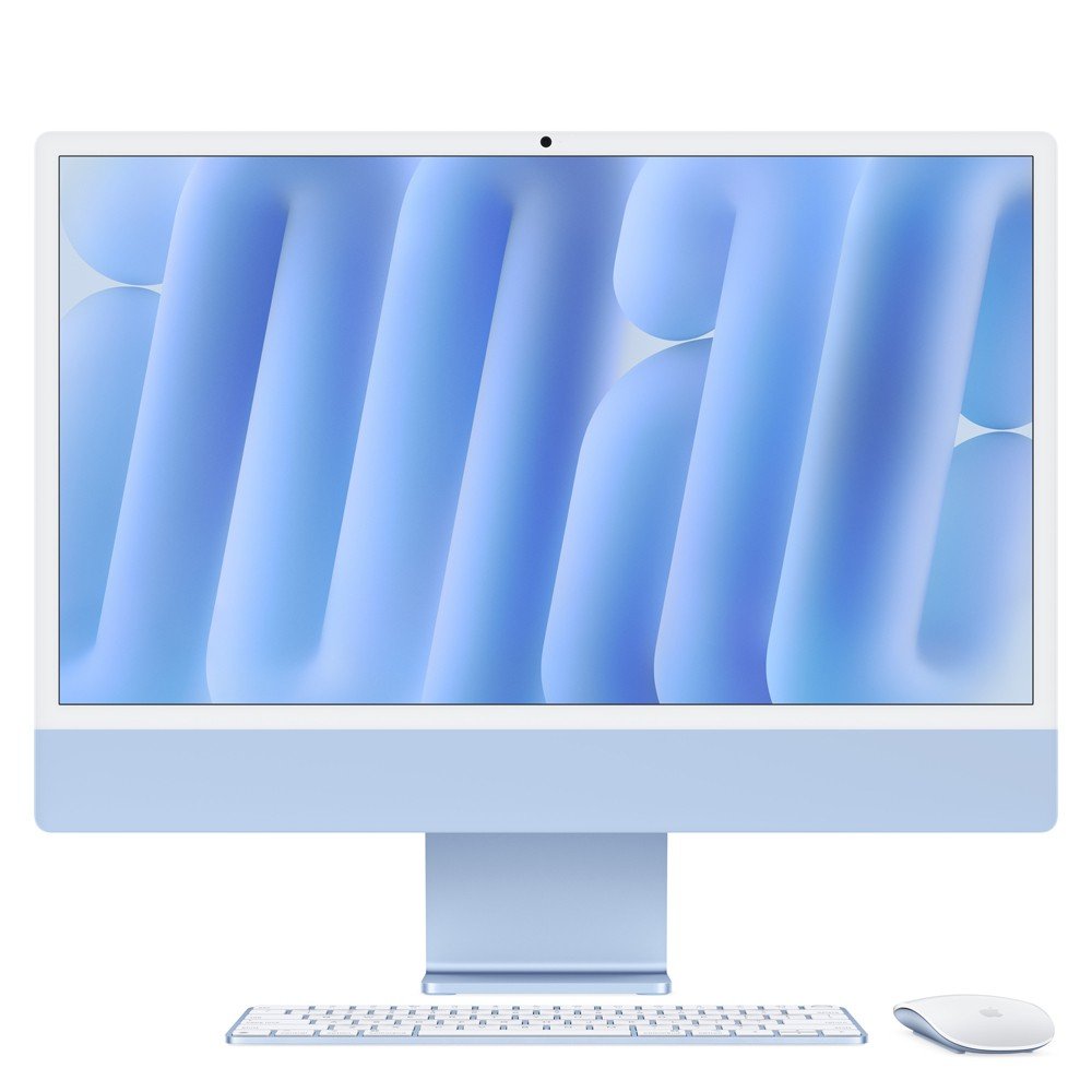 iMac 24 M4 10CPU 10GPU 24GB 512GB - Azul - Teclado Inglés