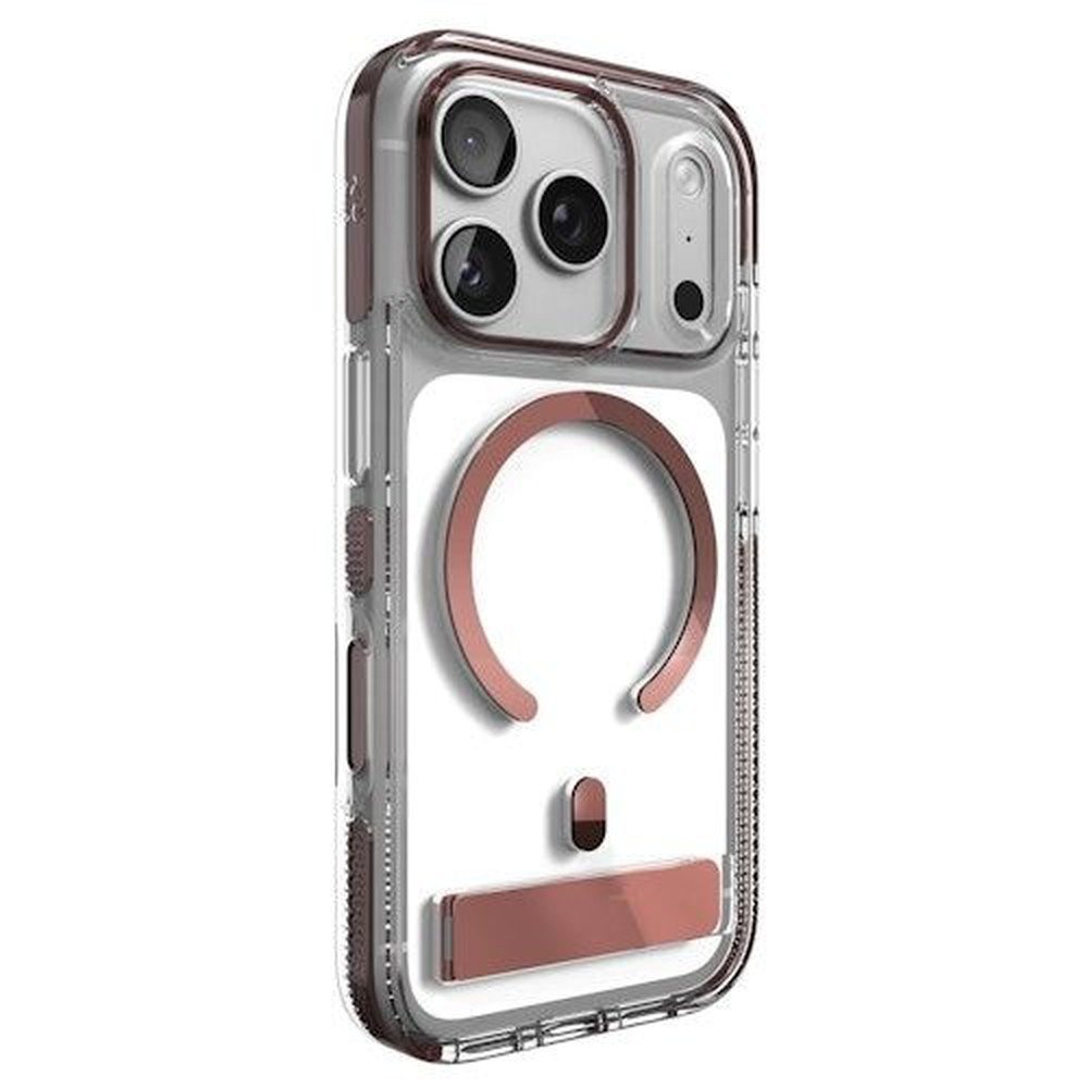 Funda ZAGG Santa Cruz Snap con Kickstand Metallic iPhone 18 Pro Max - Cobre