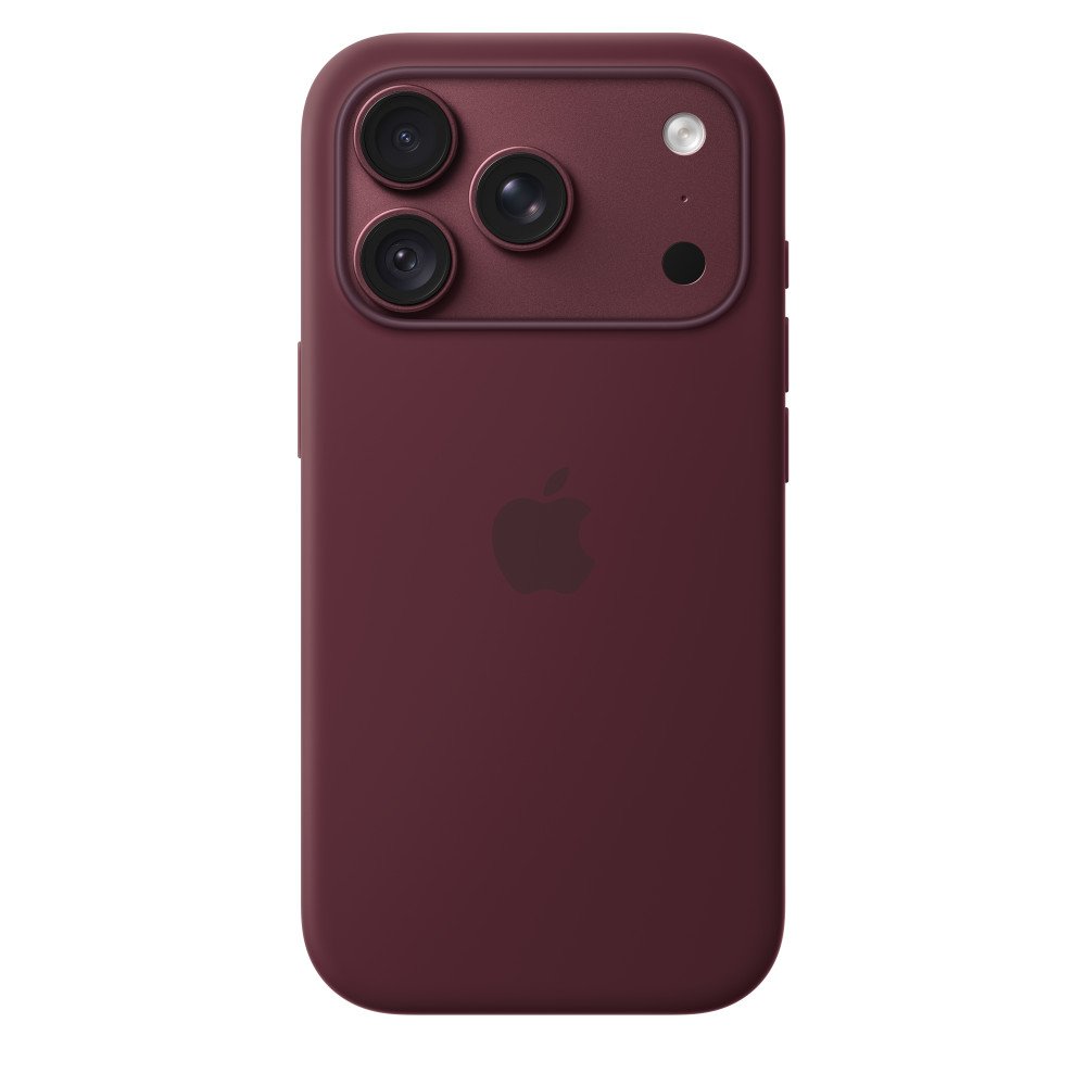 Funda Silicona Apple iPhone 18 Pro con MagSafe - Borgoña