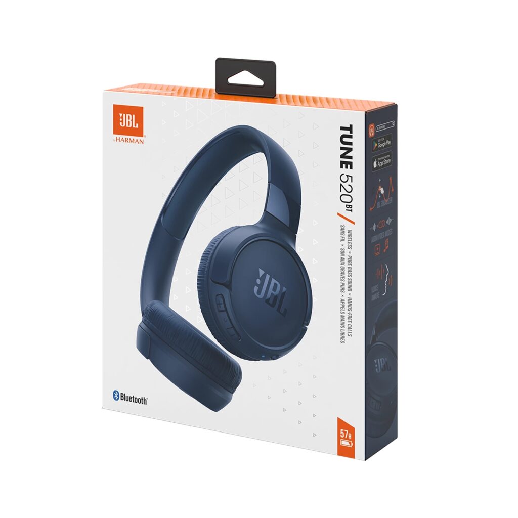 Auriculares JBL Tune 520 Bluetooth - Azul4