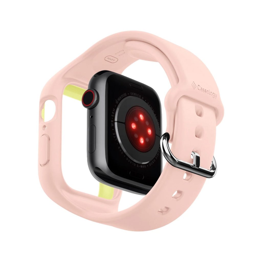 Correa Caseology Nano Pop Apple Watch 42/44/45 mm - Rosa3