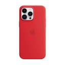 Funda Apple iPhone 14 Pro Max silicona MagSafe - Rojo1