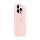 Funda Apple iPhone 14 Pro silicona MagSafe - Rosa tiza2