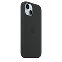 Funda Apple iPhone 15 Silicona Magsafe - Negro4