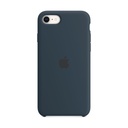 Funda Apple iPhone SE silicona - Azul abismo1