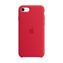 Funda Apple iPhone SE silicona - Rojo1