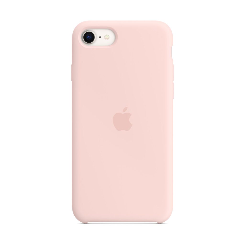 Funda Apple iPhone SE silicona - Rosa1