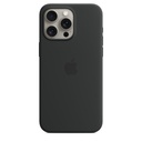 Funda Apple iPhone 15 Pro Max Silicona Magsafe - Negro4