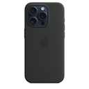 Funda Apple iPhone 15 Pro Silicona Magsafe - Negro1