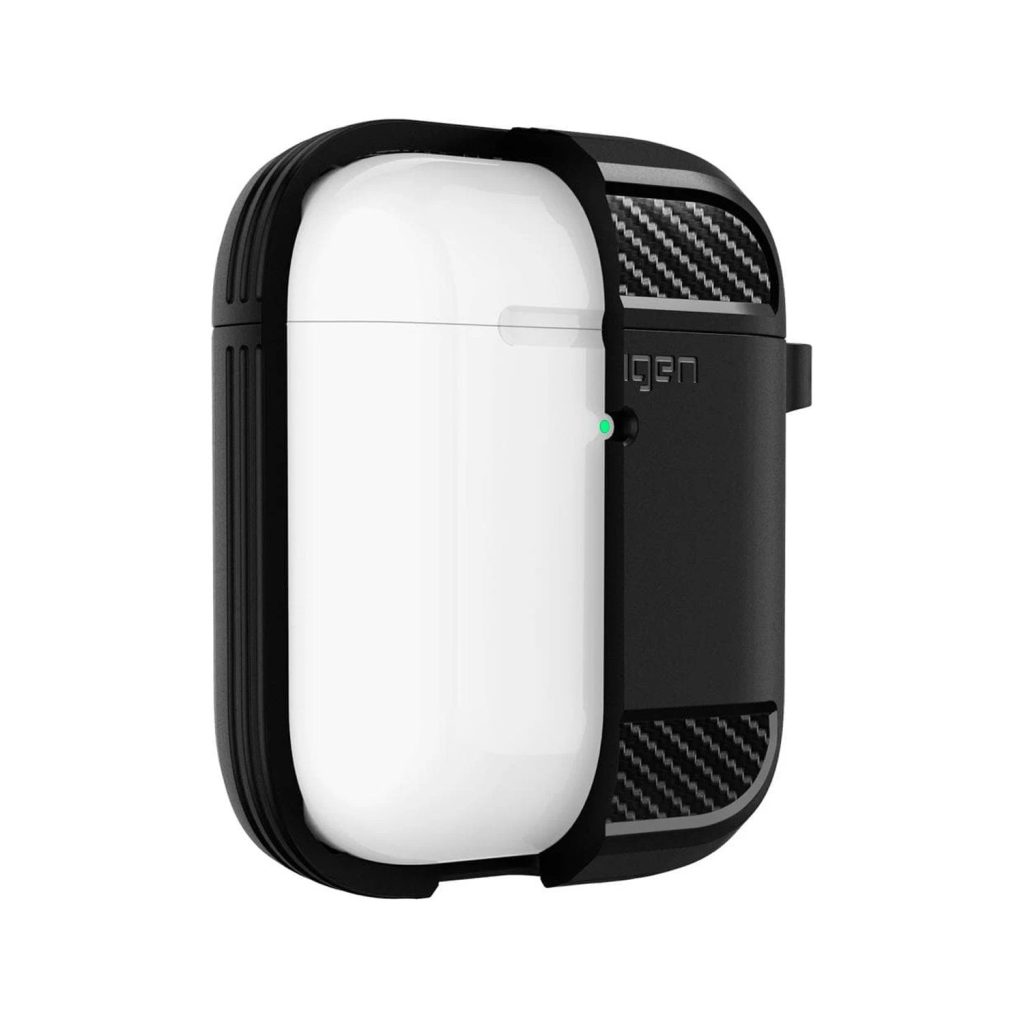 Funda Spigen AirPods (1/2 gen) Rugged Armor - Negro2