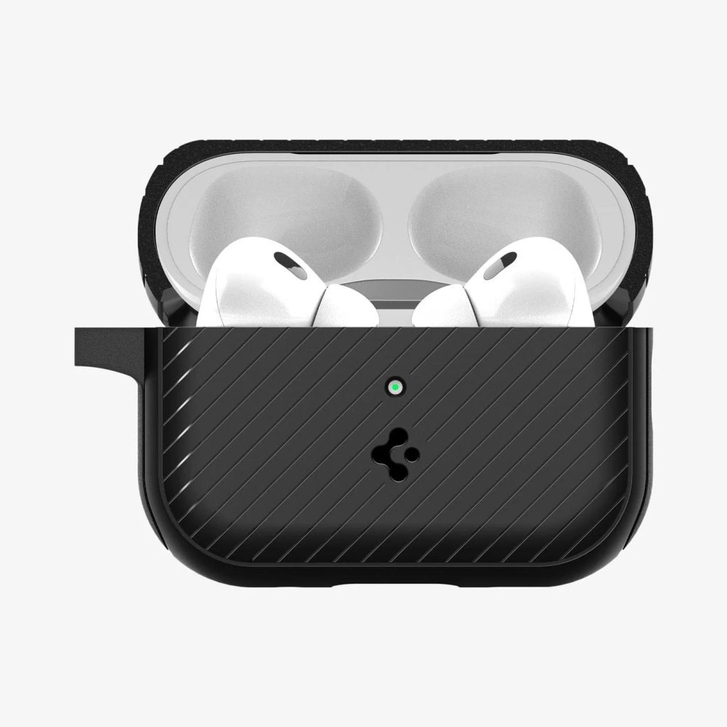 Funda Spigen AirPods Pro (2 Gen) Mag Armor (MagFit) - Negro2