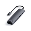 Hub Satechi USB-C 6 puertos - Gris espacial1