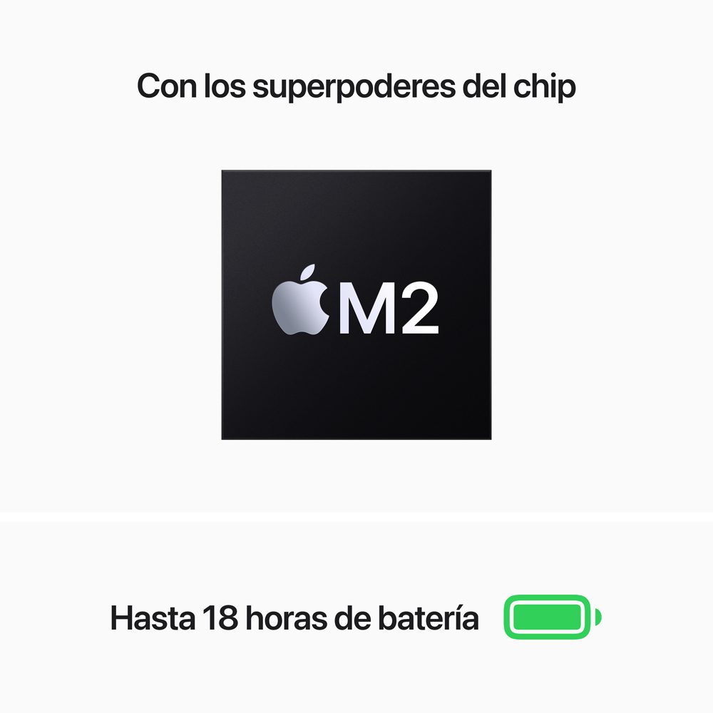 MacBook Air 13 M2 8 CPU 8 GPU 8 RAM 256GB - Gris Espacial4