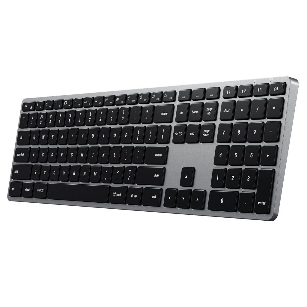 Teclado Bluetooth retroiluminado Satechi X3 - Español1