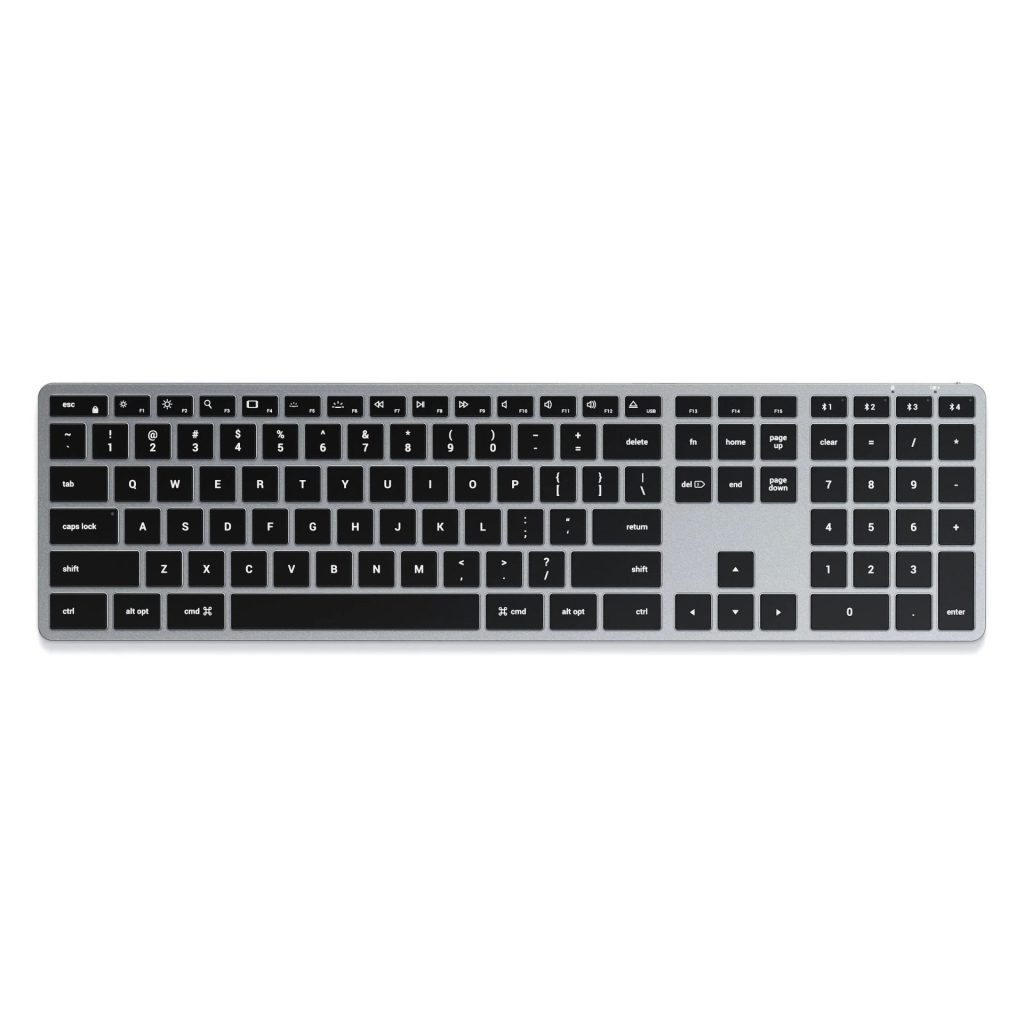 Teclado Bluetooth retroiluminado Satechi X3 - Español4