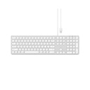 Teclado con cable USB Satechi - Plata - Inglés1