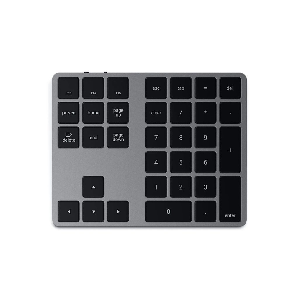 Teclado extendido Bluetooth Satechi - Gris Espacial1