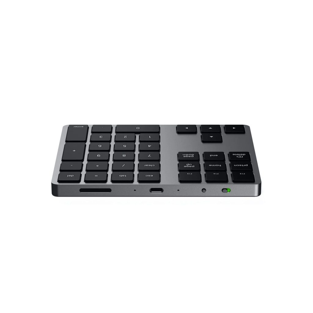 Teclado extendido Bluetooth Satechi - Gris Espacial3