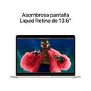 MacBook Air 13 M3 8 CPU 8 GPU 16GB 256GB SSD - Blanco Estelar