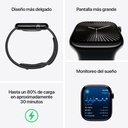 Apple Watch Series 10 GPS 42mm Negro Azabache - Correa S/M