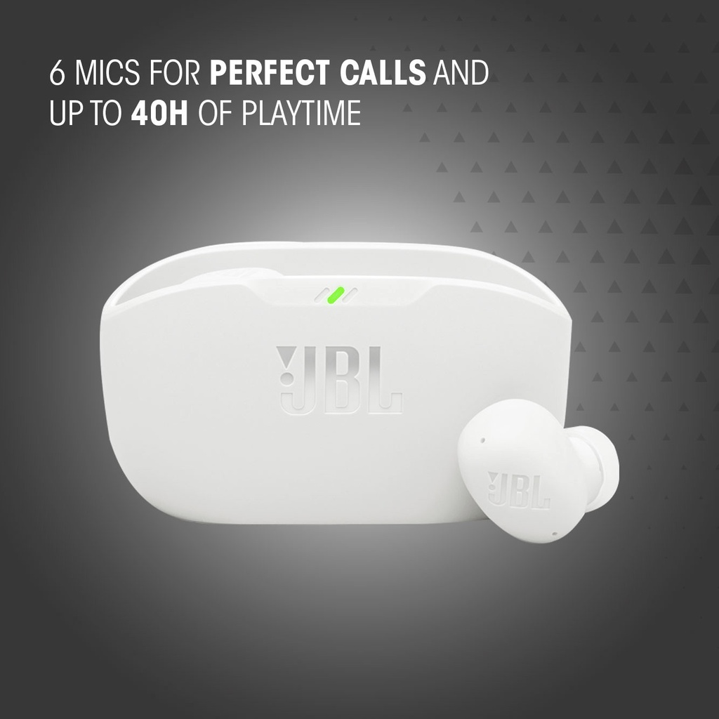 Auriculares JBL Wave Buds 2 - Blanco