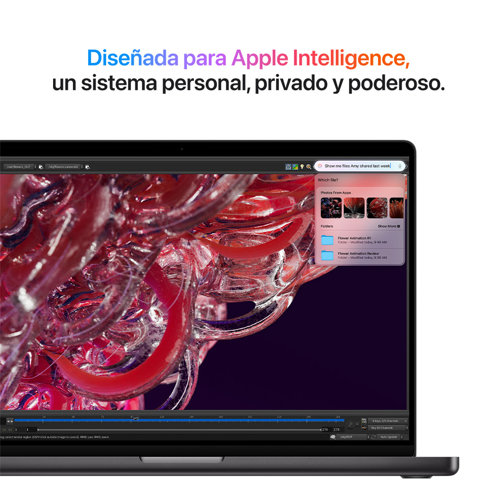 MacBook Pro 14 M4 Pro 12CPU 16GPU 24GB 512GB SSD - Negro Espacial