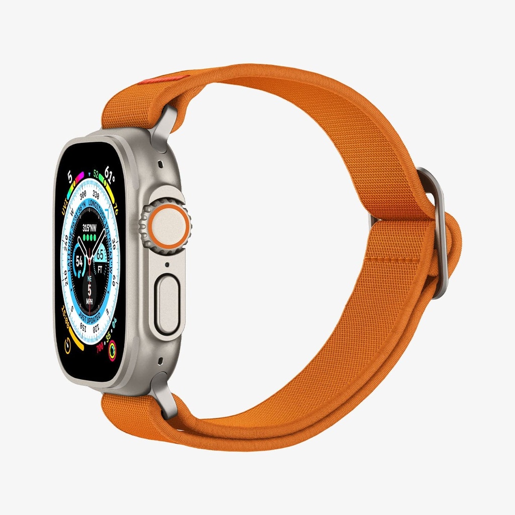 Correa Spigen Apple Watch 49/45/44/42 mm Lite Fit Ultra - Naranja - Open Box