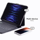 Funda con Teclado ZAGG iPad Air 11 M2 Pro Keys2 Desmontable - Negro/Gris