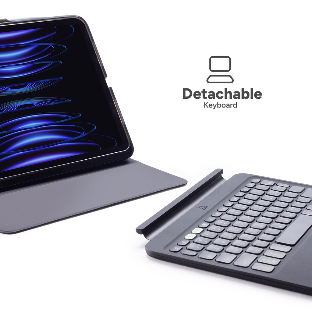 Funda con Teclado ZAGG iPad Air 11 M2 Pro Keys2 Desmontable - Negro/Gris