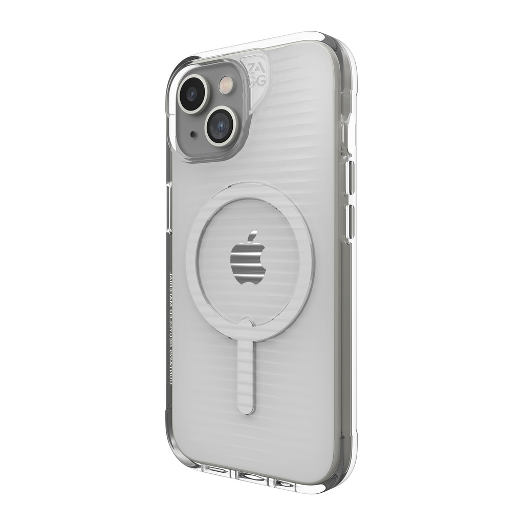 Funda Zagg iPhone 15 Luxe Snap - Transparente