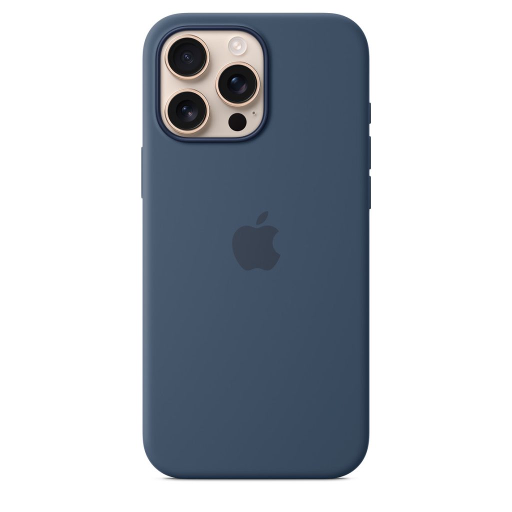 Funda Apple iPhone 16 Pro Max Silicona Magsafe - Azul Denim