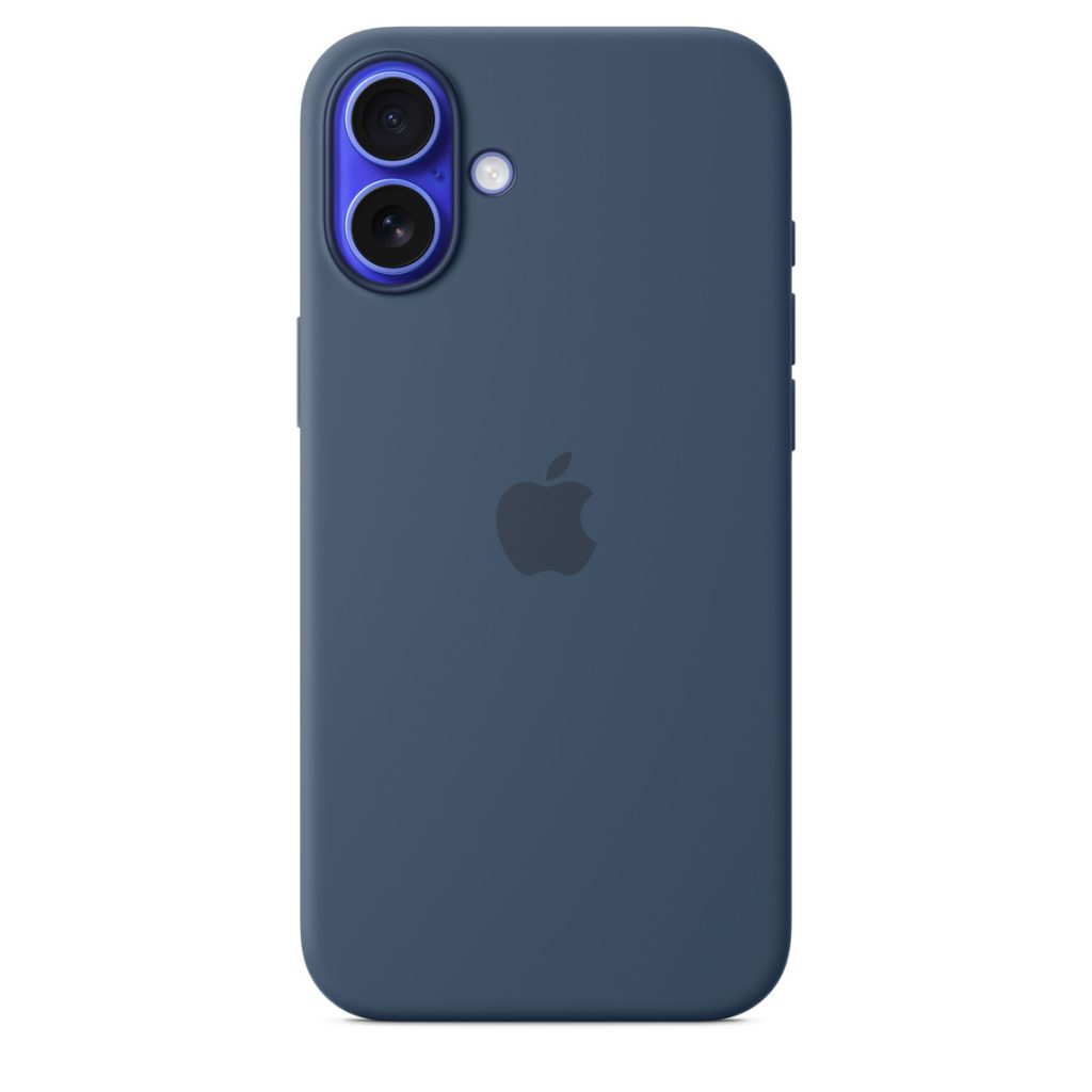 Funda Apple iPhone 16 Plus Silicona Magsafe - Azul Denim