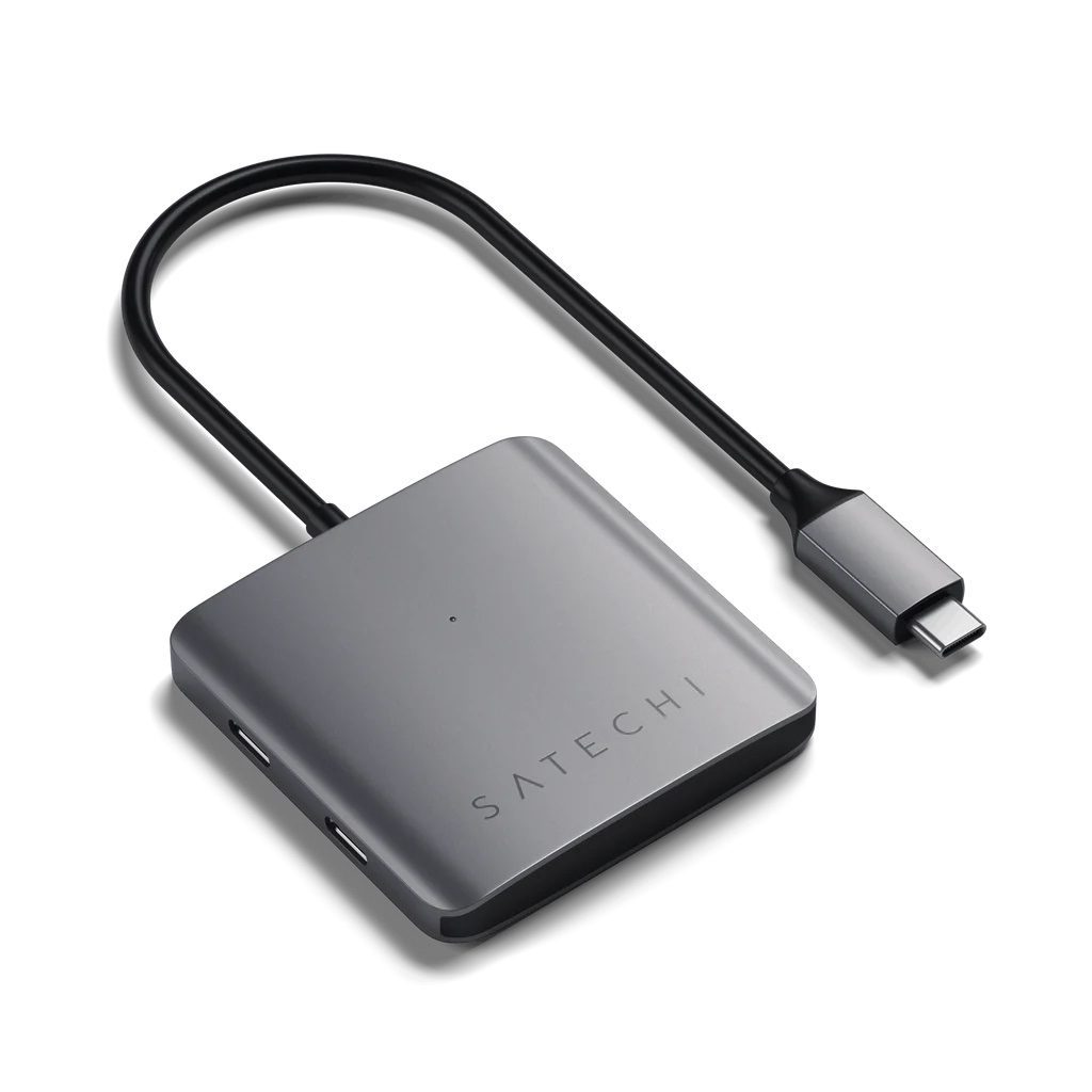 Hub Satechi 4 Puertos USB-C - Aluminio