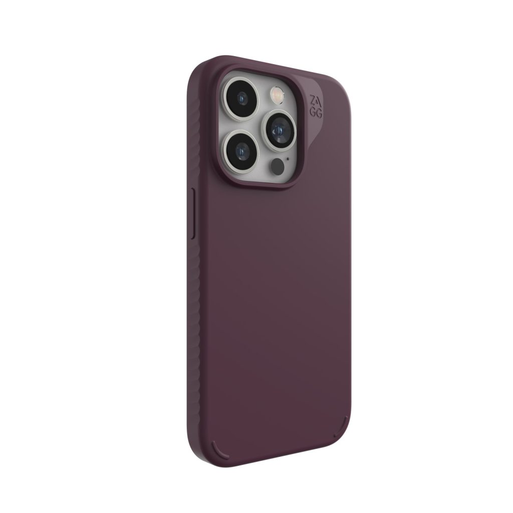 Funda Zagg iPhone 15 Pro Manhattan Snap - Ciruela