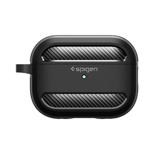 [ACS08642] Funda Spigen Rugged Armor AirPods 4 - Negro Mate