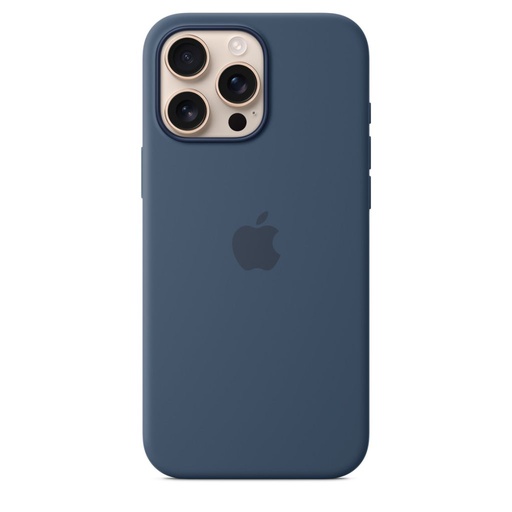 [MYYU3ZM/A] Funda Apple iPhone 16 Pro Max Silicona Magsafe - Azul Denim