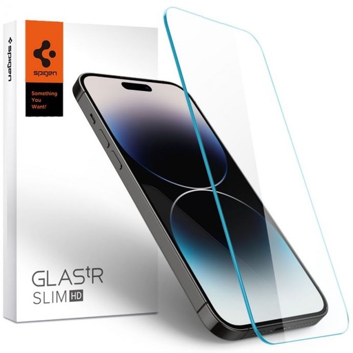 [AGL05210] Vidrio Templado Spigen TR Slim iPhone 14 Pro Max